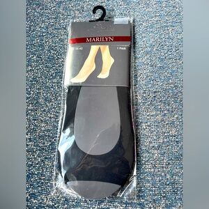 New in packaging! Lux Line Marilyn open toe Footies.